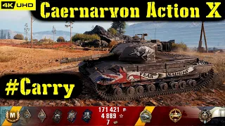 World of Tanks Caernarvon Action X Replay - 8 Kills 3.8K DMG(Patch 1.6.1)