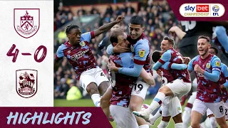 CLARETS DOMINATE TERRIERS | Burnley 4-0 Huddersfield Town | Highlights