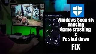 Windows security causing games or PC to crash FIX!