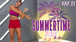 20 Minute Stretch for Back and Shoulders | Summertime Fine 2.0 - Day 21