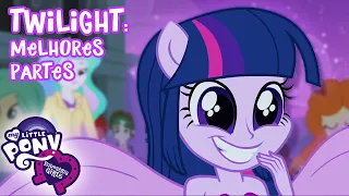 My Little Pony em português | Twilight Sparkle: Melhores partes | MLPEG Compilação | MLP