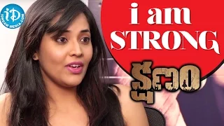 I Am a Very Strong Individual - Anchor Anasuya || Kshanam Movie || Talking Movies With iDream