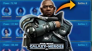 Saw Gerrera is Officially Taking Over Galaxy of Heroes - 3v3 Grand Arena Insanity