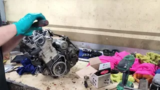 Husqvarna TE250 Engine rebuild