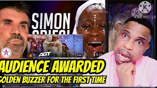 Live Reaction as Mzansi Youth Choir's Emotional Tribute Brings Simon To Tears | Auditions | AGT 2023