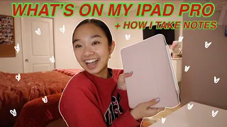 WHAT'S ON MY IPAD PRO + HOW I TAKE NOTES! Vlogmas Day 19 | Nicole Laeno