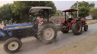 Mahindra 585 vs New Holland 3630  @nishu_deshwal @sahilmalik750_ @Tractortochansawraj855