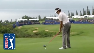 Bubba Watson goes driver-driver-putt for eagle at Kapalua (2011)