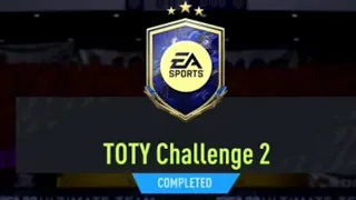 FIFA22 ULTIMATE TEAM SBC TOTY CHALLENGE 2 NO LOYALTY