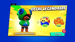 LEON SPIKE et FANG dans ce PACK OPENING BRAWL STARS!