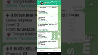EXPRESS SMART GAME BUSD FORSAGE NOTIFIER#expressgame