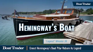 Ernest Hemingway's Boat Pilar Reborn As Legend - Wheeler 38