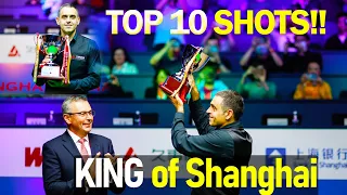 Ronnie O'Sullivan TOP SHOTS Of Snooker Shanghai Masters 2023