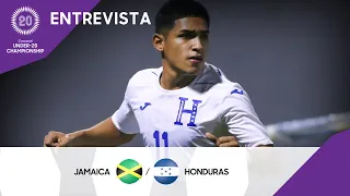 Campeonato Sub-20 de la Concacaf 2022 | Entrevista | Marco Aceituno de Honduras