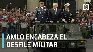 AMLO encabeza el desfile militar en el Zócalo CDMX - Las Noticias