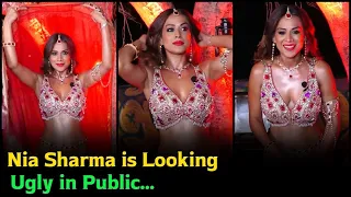 Nia Sharma is Looking Ugly in Public