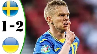 🔴Sweden Vs Ukraine 1- 2 HD Extended | Highlight And All Goals euro 2021