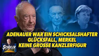 Prof. Scholz: „Adenauer war ein schicksalshafter Glücksfall, Merkel keine große Kanzlerfigur"