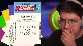 Reacting to Disney's FastPass: A Complicated History by Defunctland | Yogurtdan Reacts