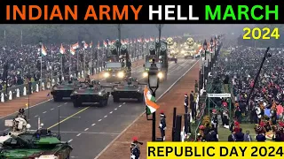 Indian Army Hell March 2024 | Republic Day Parade | INDIA WALE