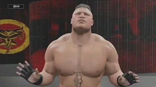 WWE 2K16 - FUNNIEST ENTRANCE EVER! (BROCK LESNAR)
