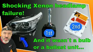 THE SHOCKING REASON WHY BMW XENON LIGHTS FAILED - YOU WONT BELIEVE THIS ONE SIMPLE CAUSE!