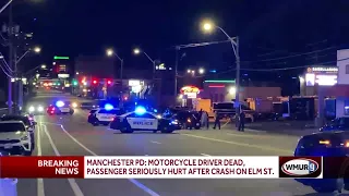 Manchester resident dead after early morning crash involving a motorcycle