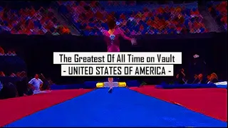The Greatest American Gymnasts Of All Time on Vault