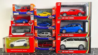 Box Full of Cars Supra mk4, Bmw, Suzuki Jimny, Kia, Mclaren, Range Rover, Toyota