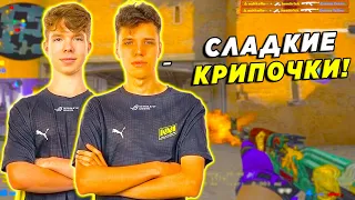 AUNKERE И HEADTR1CK БУСТЯТ DELIGHT НА 4К ЭЛО / АУНКЕР РОФЛИТ С БЕДОЛАГ НА 4К ЭЛО (CSGO)