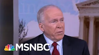 John Brennan: President Donald Trump Showing Us He's Incompetent | Morning Joe | MSNBC