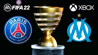 FIFA 22 - PSG vs. Marseille - Ligue 1 | Full Match XBOX Gameplay | HD | GOAL Messi - Neymar - Mbappe