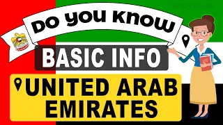 Do You Know United Arab Emirates Basic Information | World Countries Information #184 - GK & Quizzes