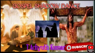 Gospel shadow dance!!jesus christ died for us !# preaching Gospel by dance!
