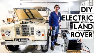 FULL EV Conversion kit for old school Land Rovers (1960's to 80's) - Every single part explained!