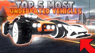 Top 5 Most Underrated Cars/Vehicles In Roblox Jailbreak 2023!