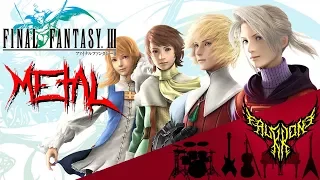 Final Fantasy III - Battle 2 (Boss Theme) 【Intense Symphonic Metal Cover】