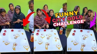 Funny CityGold Family Challenge Game New Video 🥰🥰 #challenge #viral #family