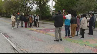 Repaving of Indiana Ave. will cover Black Lives Matter mural