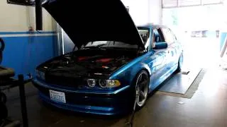 BMW 750iL V12 on the Dyno - LOUD EXHAUST - DUDMD Tuned