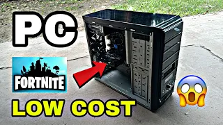 Monté una PC Ultra Low Cost para correr FORTNITE | PC ANTIGUO |