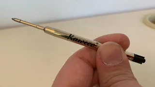 Kaweco Parker-style rollerball refill review!