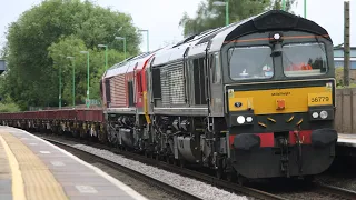 Trains At: Tamworth Feat: 66779, 20189, 20205, 20142 & 20007 (01/07/22)