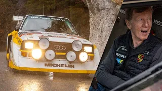 Walter Röhrl im Audi Sport Quattro S1 E2 | AvD Histo Monte 2024