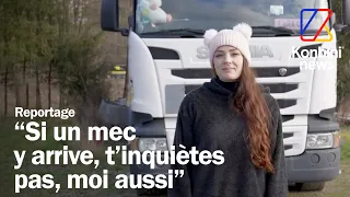 Elle est conductrice routière et elle abat tous les clichés autour de son métier | Reportage