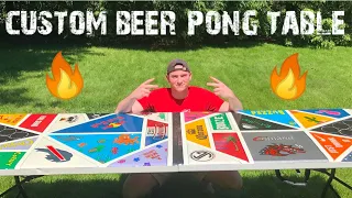 *CUSTOM* Beer Pong Table!