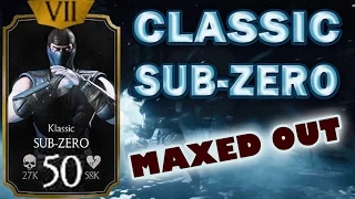 Klassic Sub-Zero MAXED OUT. Killer Special 2! (MKX Mobile IOS/ Android)