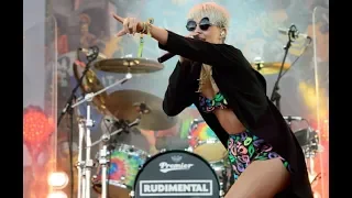 Rudimental - Spoons / Baby feat. Anne-Marie & Thomas Jules LIVE  at Glastonbury 2014