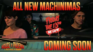 ALL NEW MACHINIMAS | Friday The 13th: The Game | COMING SOON...