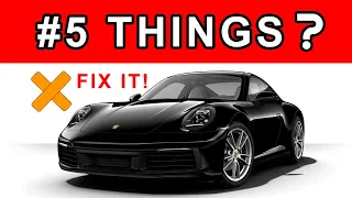 5 Things Porsche should FIX on the 992